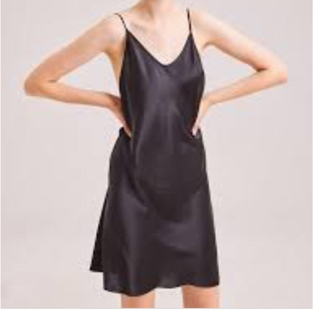 Blush J Black Night Dress NWOT
